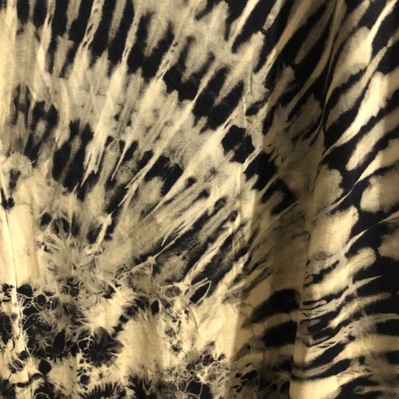 Ladies Long T Shirt Dress  Maple Fashion SzM Tie Dye isai - Picture 3 of 5